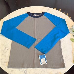 Circo Blue and Gray Long Sleeve Tee